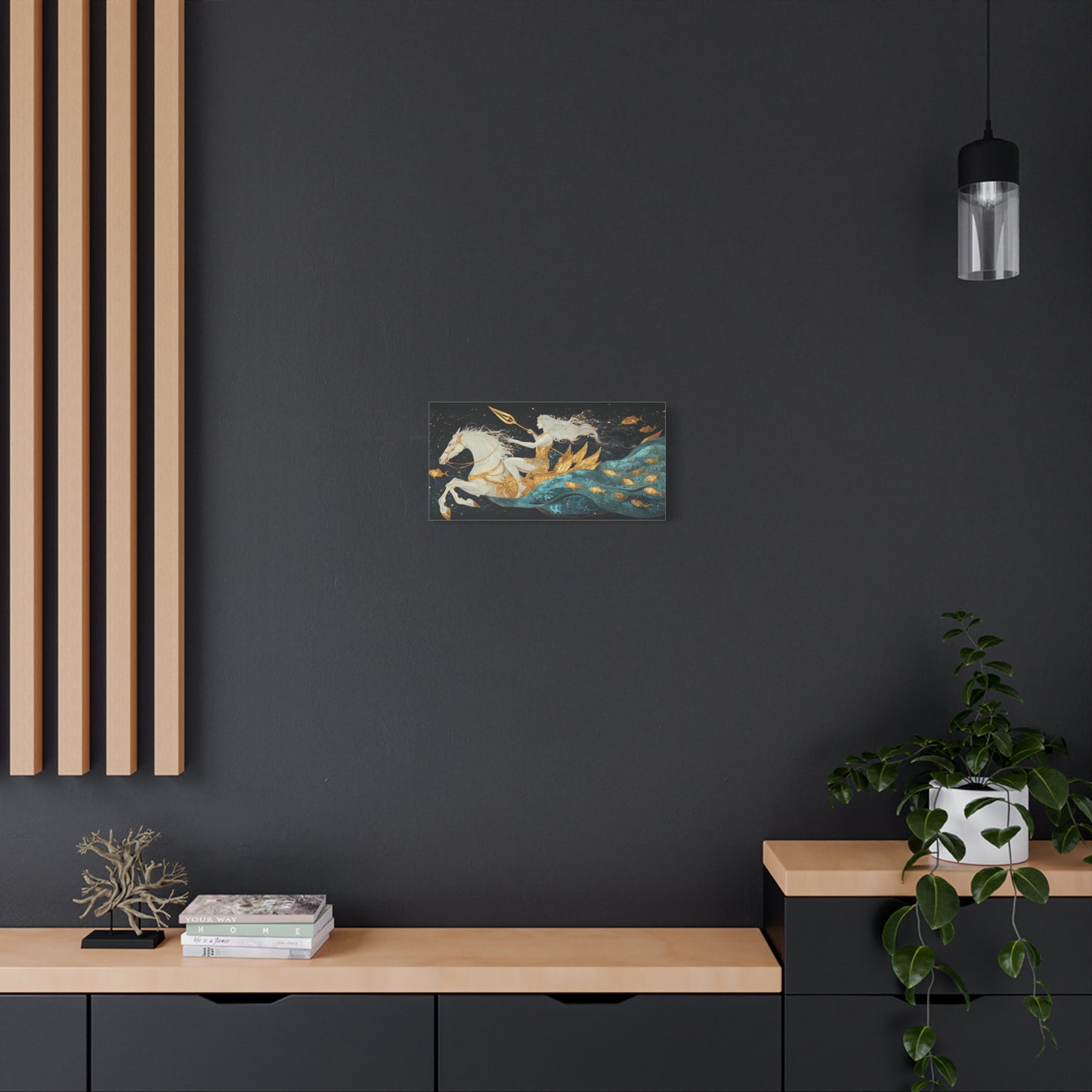 The Starry Tide Canvas Print