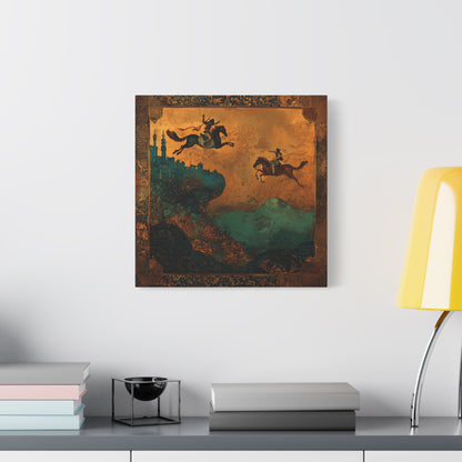 Riders of Midnight Canvas Print