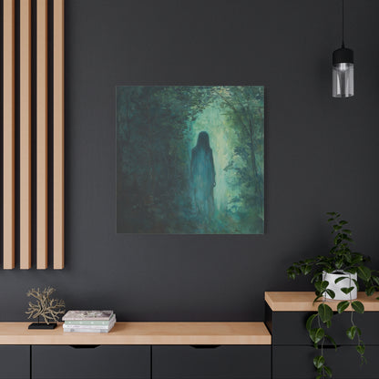 The Haunting Veil Canvas Print