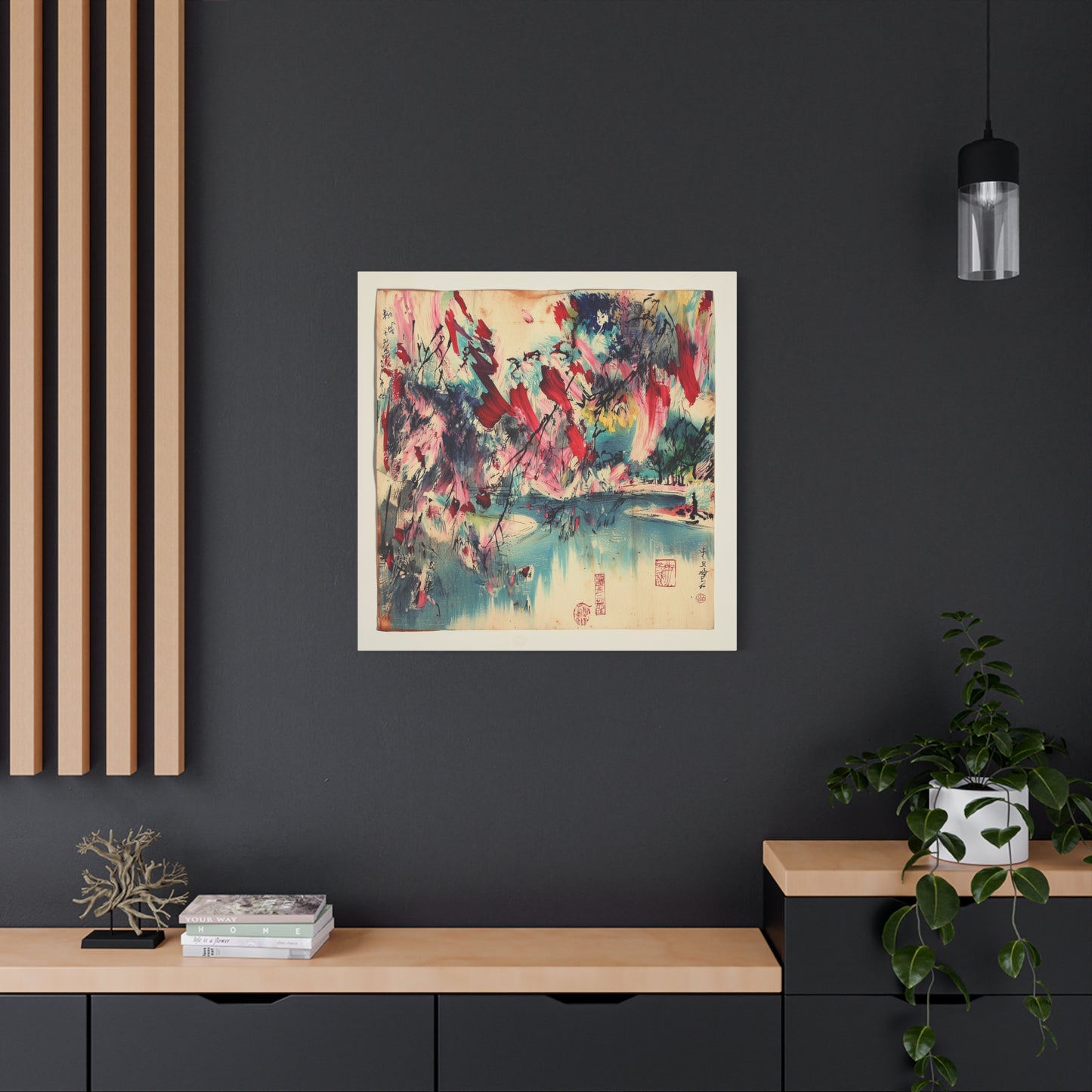 Blood and Water Canvas Print