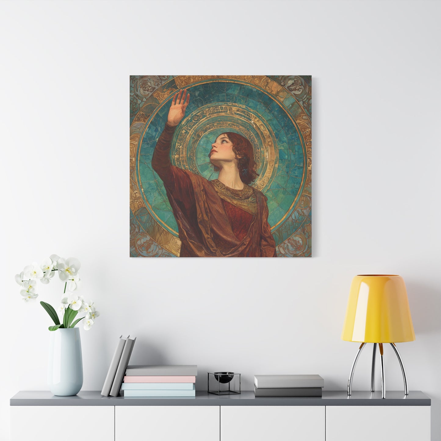 The Celestial Dance Canvas Print