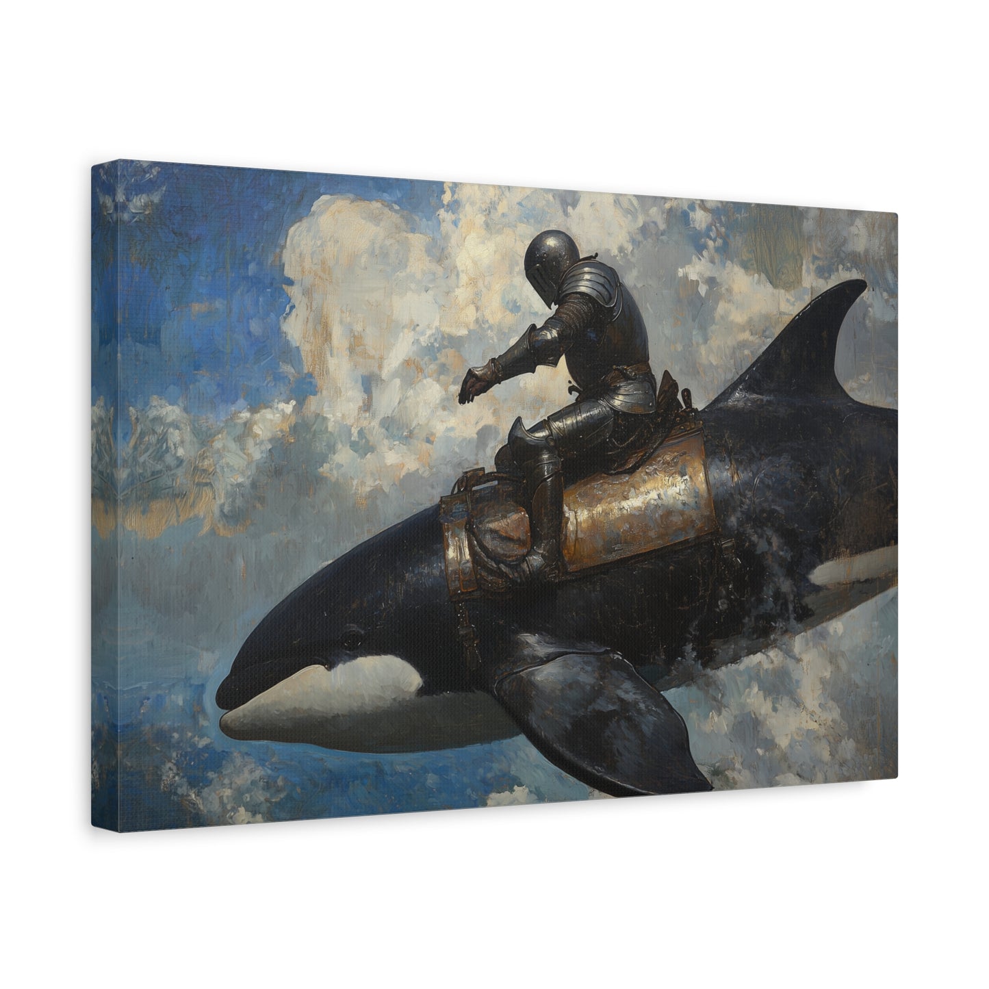 Whale-Rider’s Quest Canvas Print