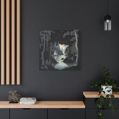 A Distant Haven Canvas Print