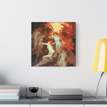 Dance of Shadows Canvas Print