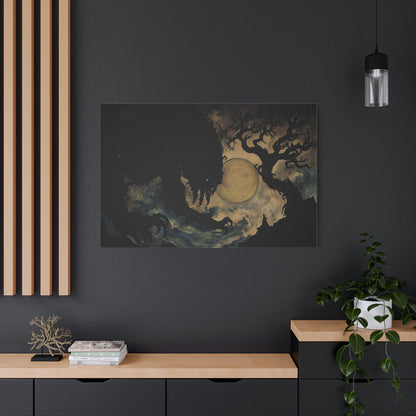 Shadow's Lament Canvas Print