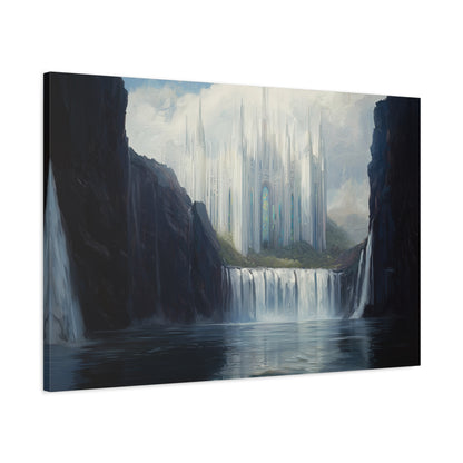 Silent Fortress Canvas Print