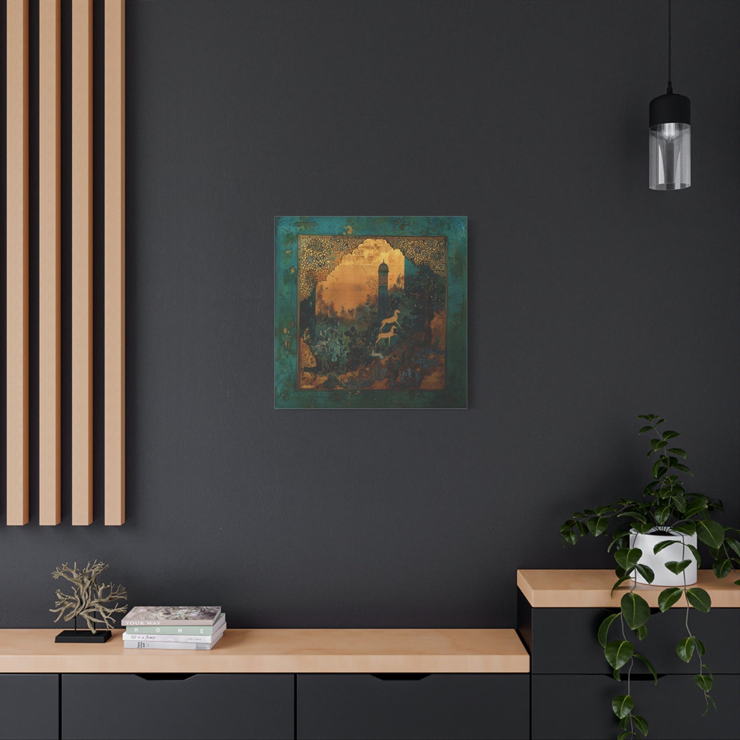 Silent Watchers Canvas Print