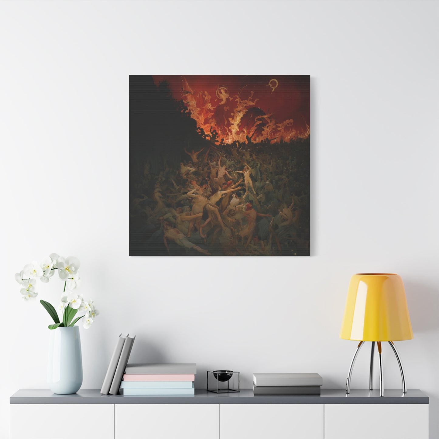 The Frantic Wail Canvas Print