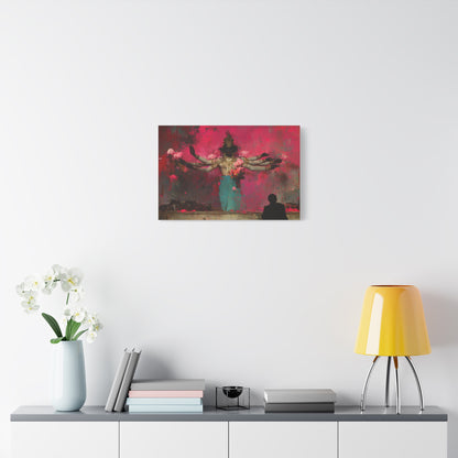 Balance of Petals Canvas Print