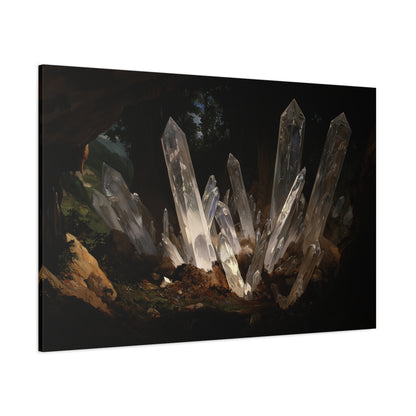 The Crystal Dream Canvas Print