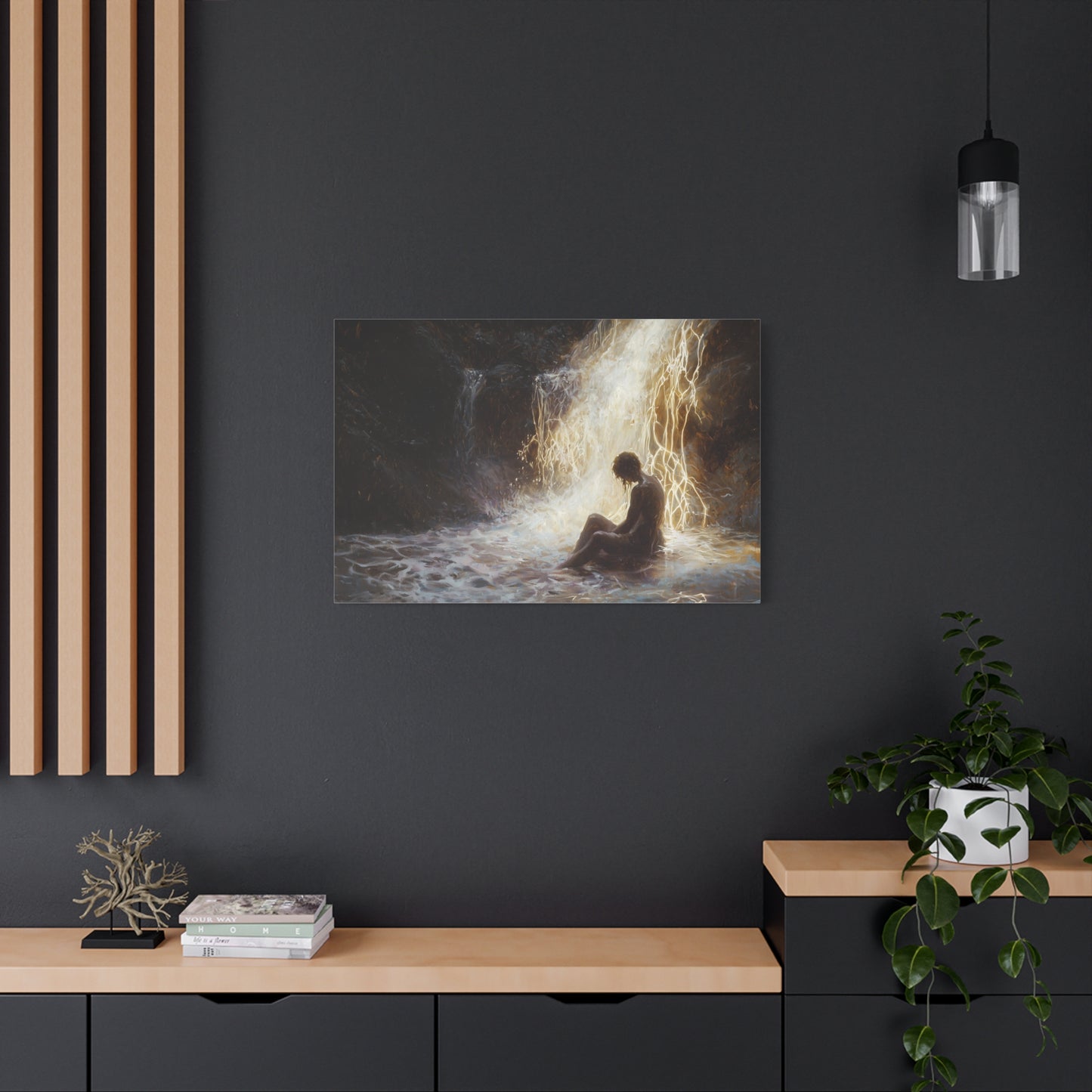 The Quiet Fall Canvas Print