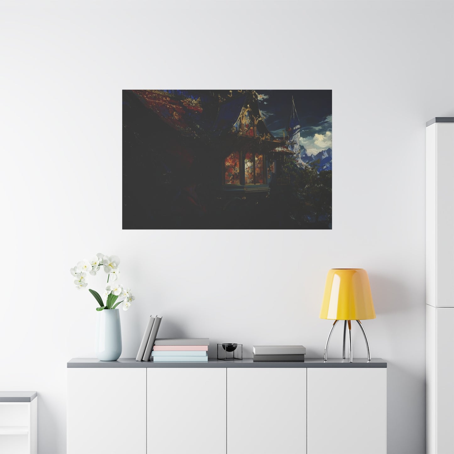 The Gilded Lament Canvas Print