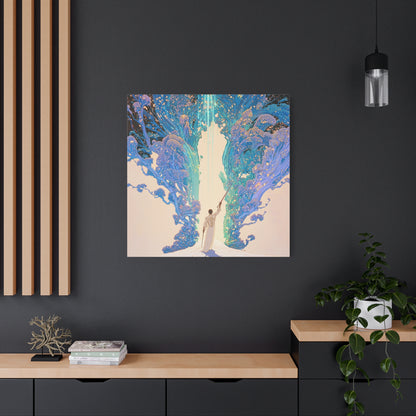 Between the Veils Canvas Print