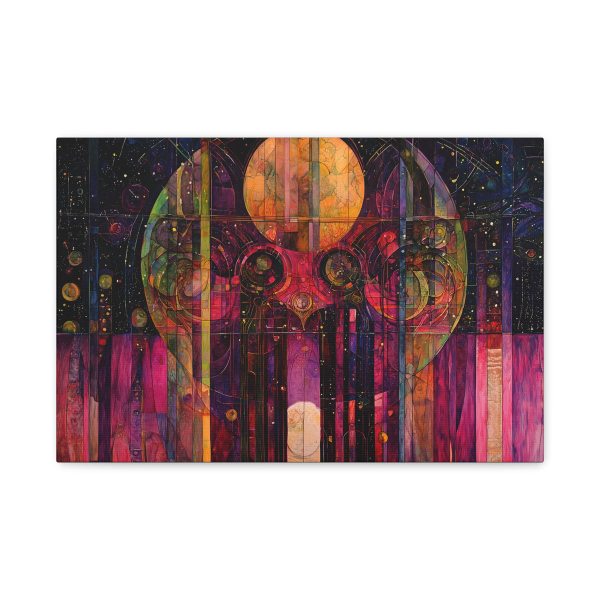 The Lurking Sphere Canvas Print