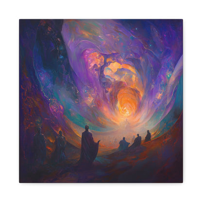 Balance in the Abyss Canvas Print