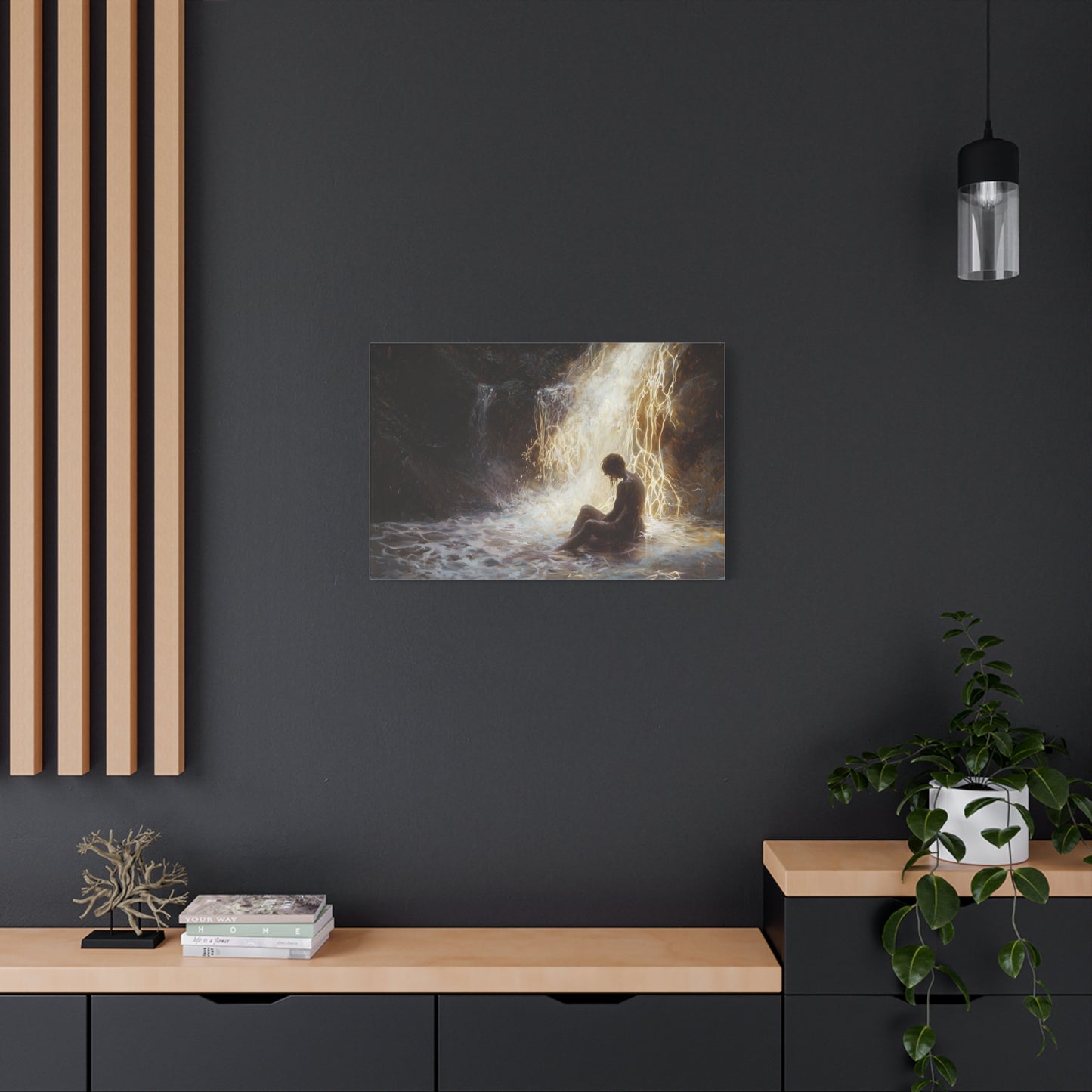 The Quiet Fall Canvas Print