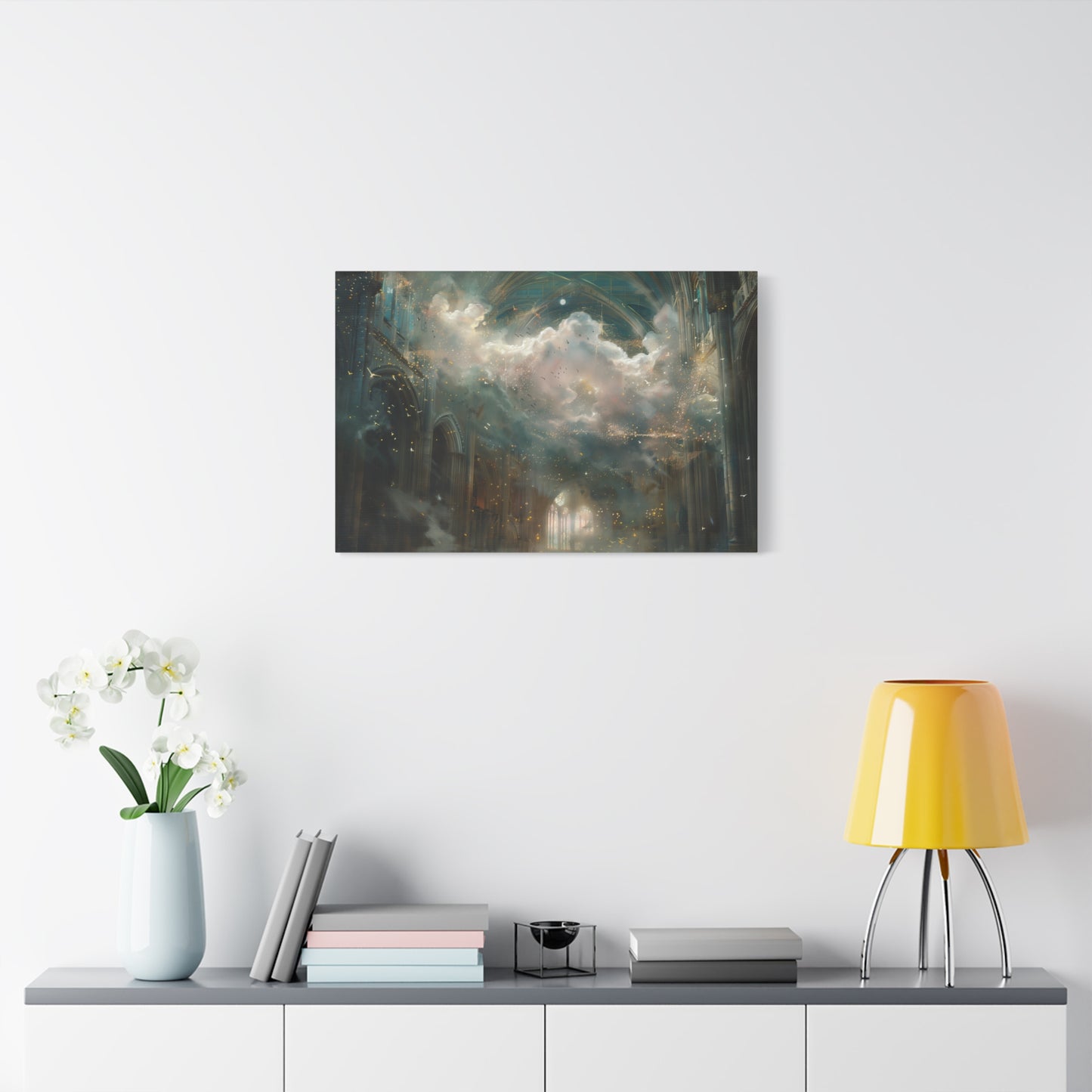 Sacred Hall Canvas Print