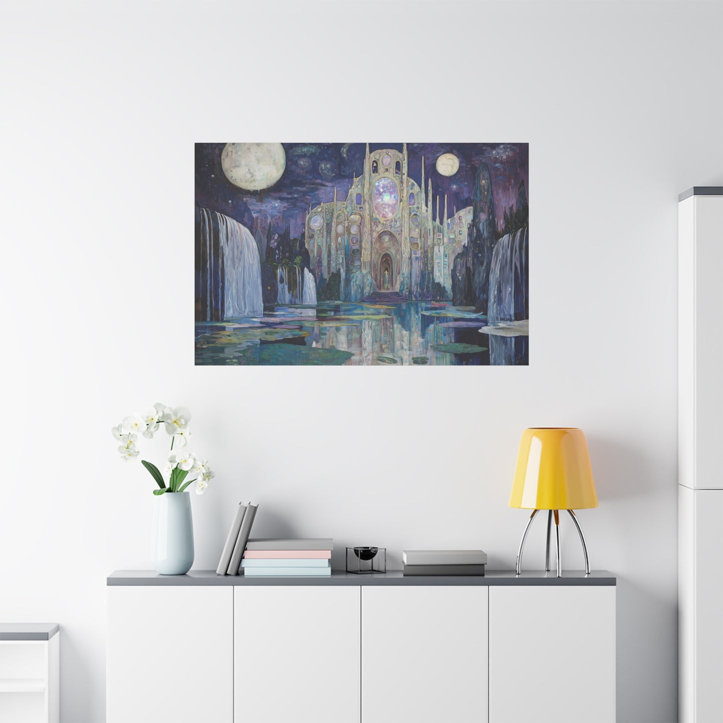 Eldritch Citadel Canvas Print