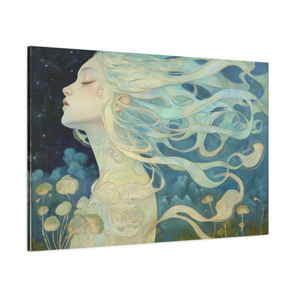 Whispering Night Canvas Print