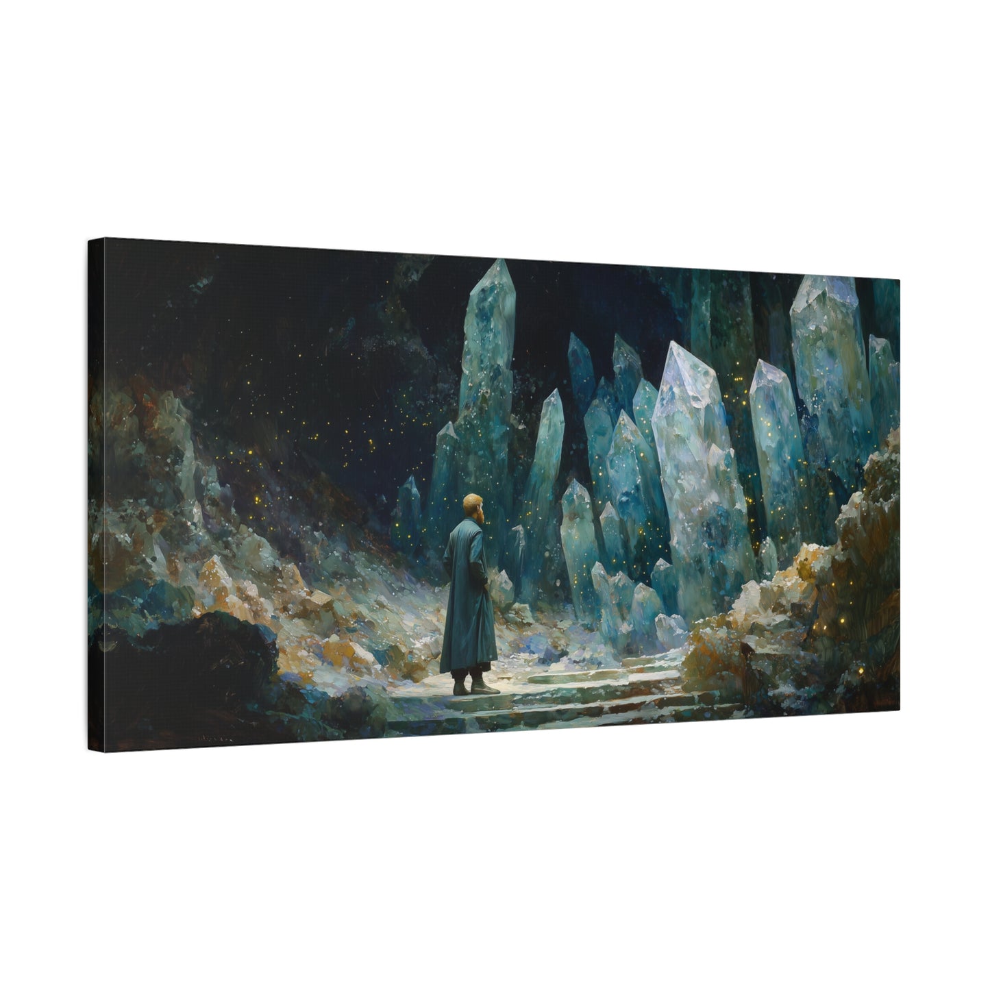 Frozen Path Canvas Print