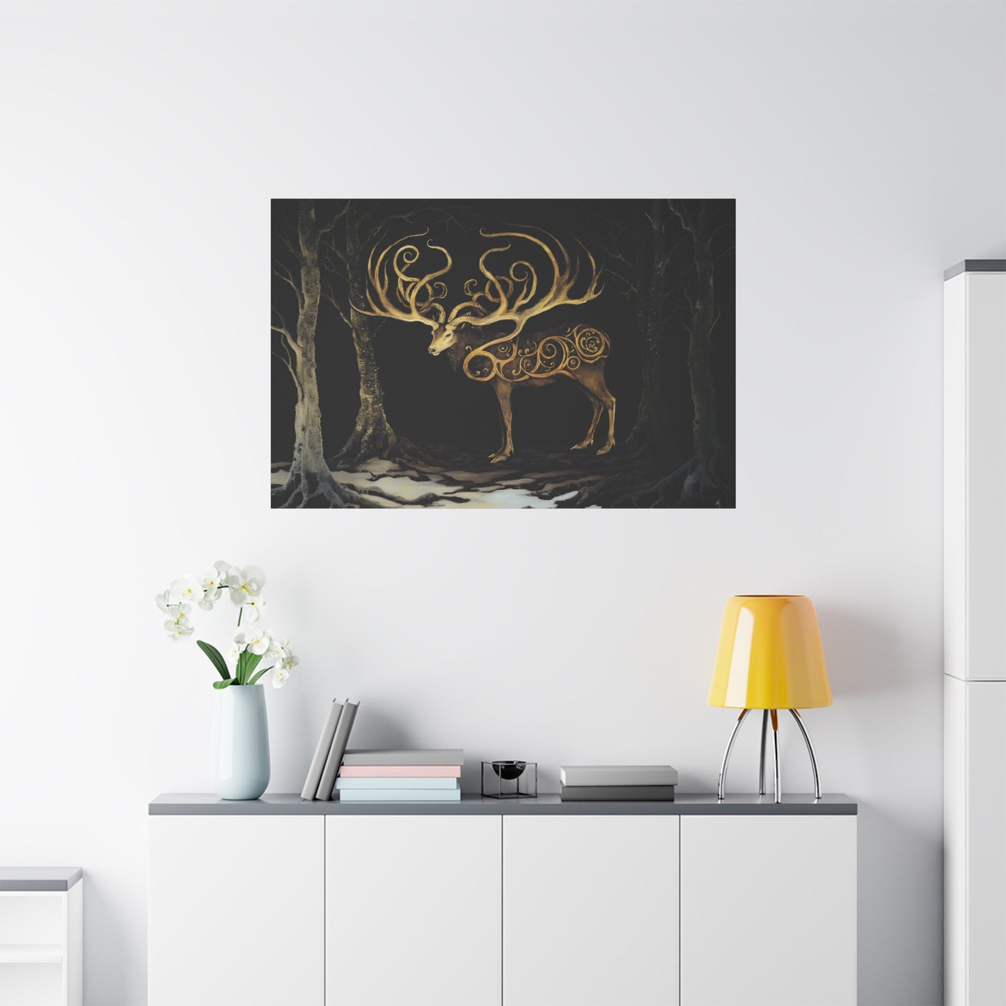 The Lurking Majesty Canvas Print