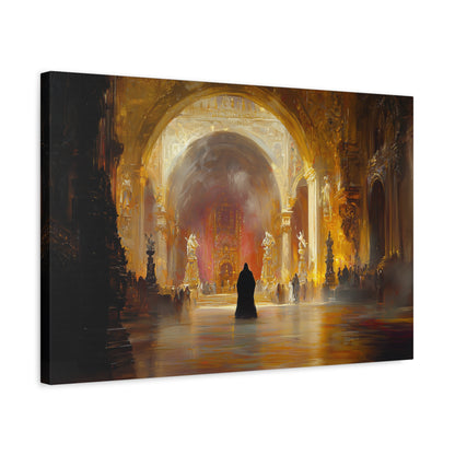 Hall of Legends Canvas Print