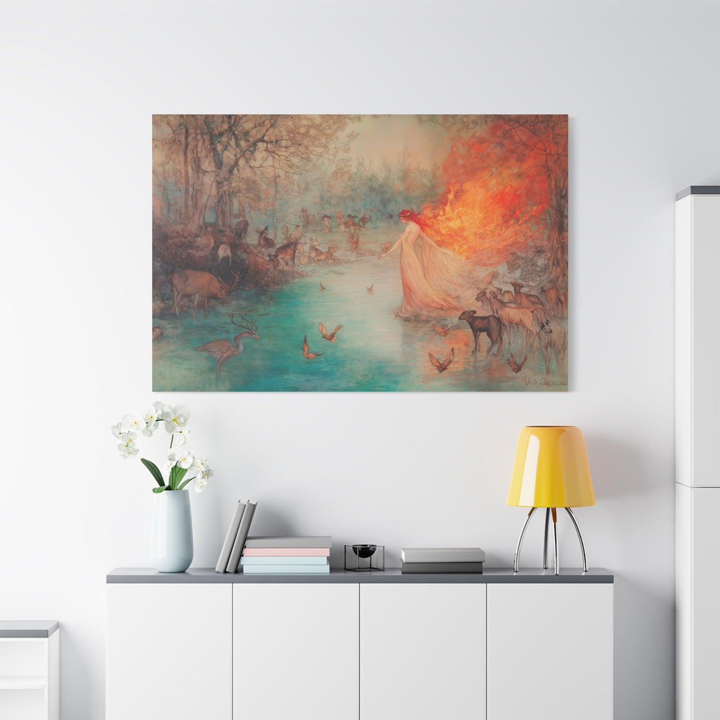 The Dreaming Forest Canvas Print