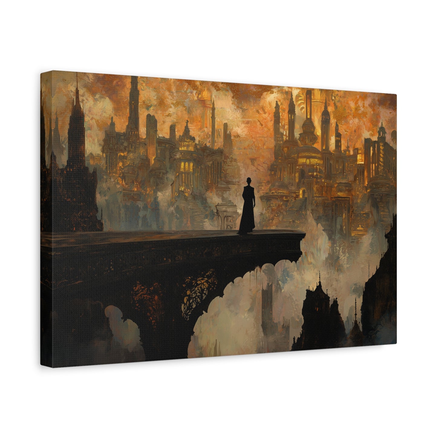 Whispered Citadel Canvas Print