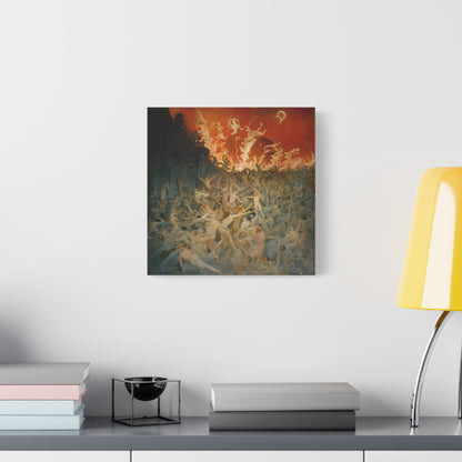 Wrath's Embrace Canvas Print