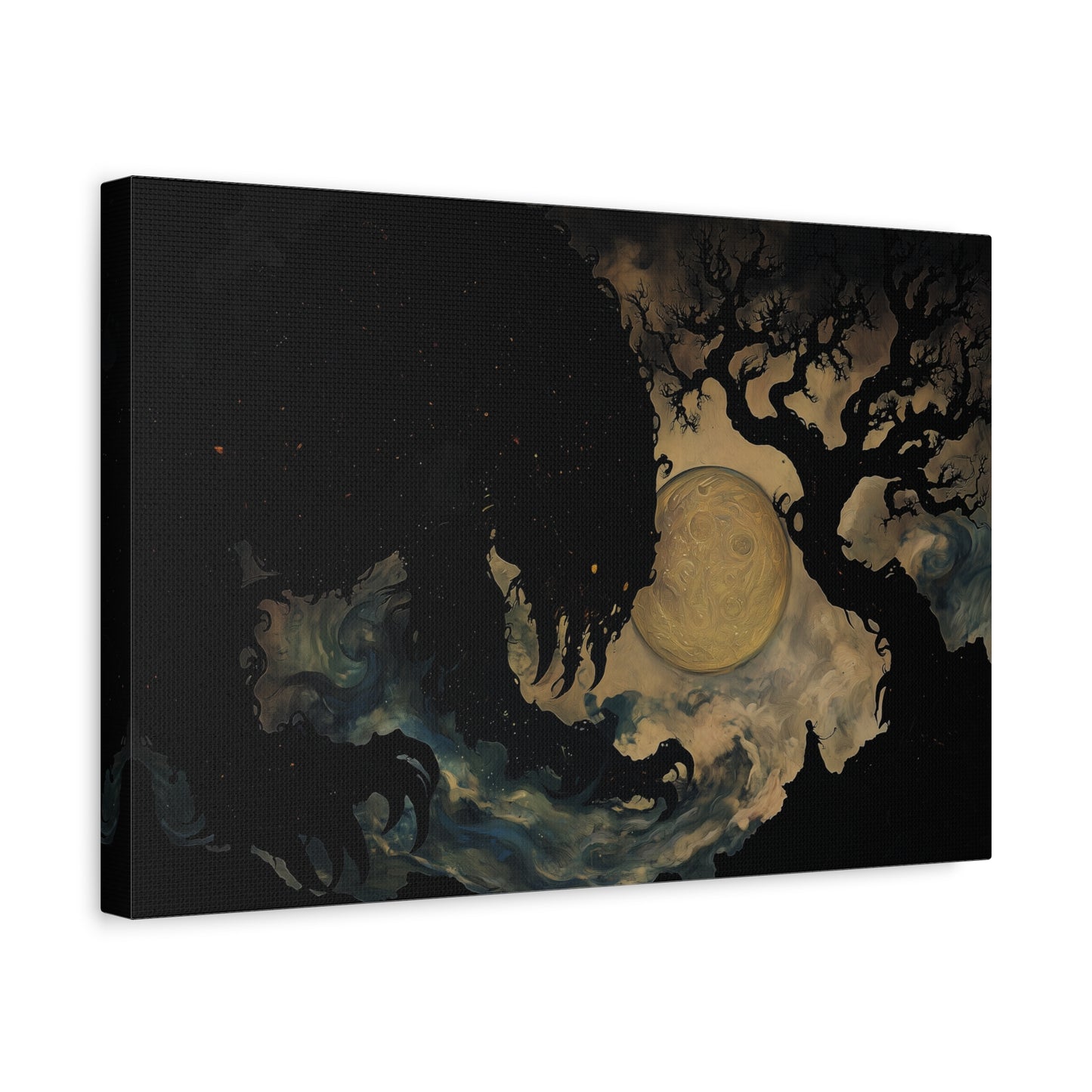 Shadow's Lament Canvas Print