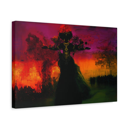 Shadows of Valor Canvas Print