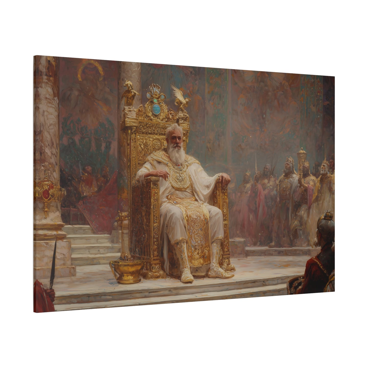 Monarch of the Abyss Canvas Print