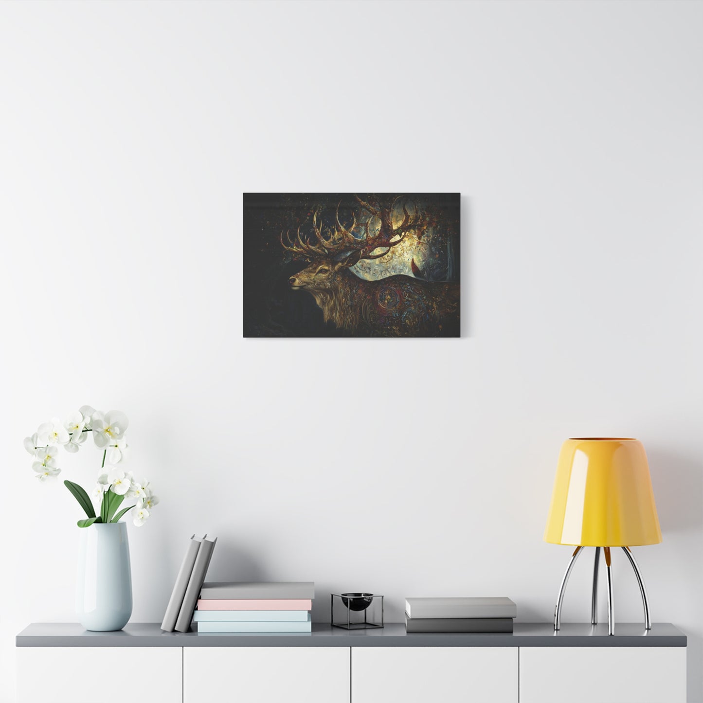 Stag of Yore Canvas Print