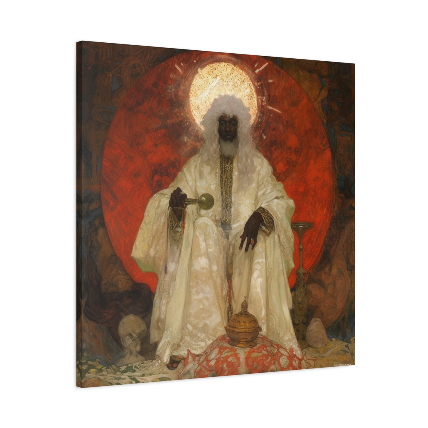 Eldritch Sovereign Canvas Print