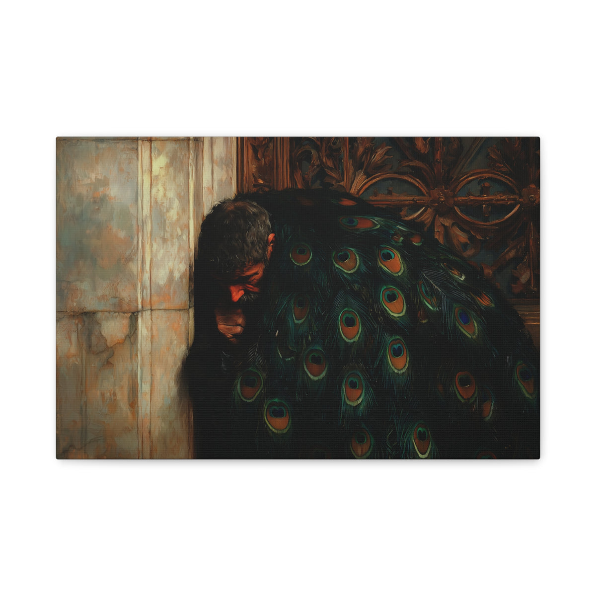 Feathered Solace Canvas Print