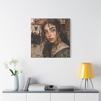 The Whispering Streets Canvas Print