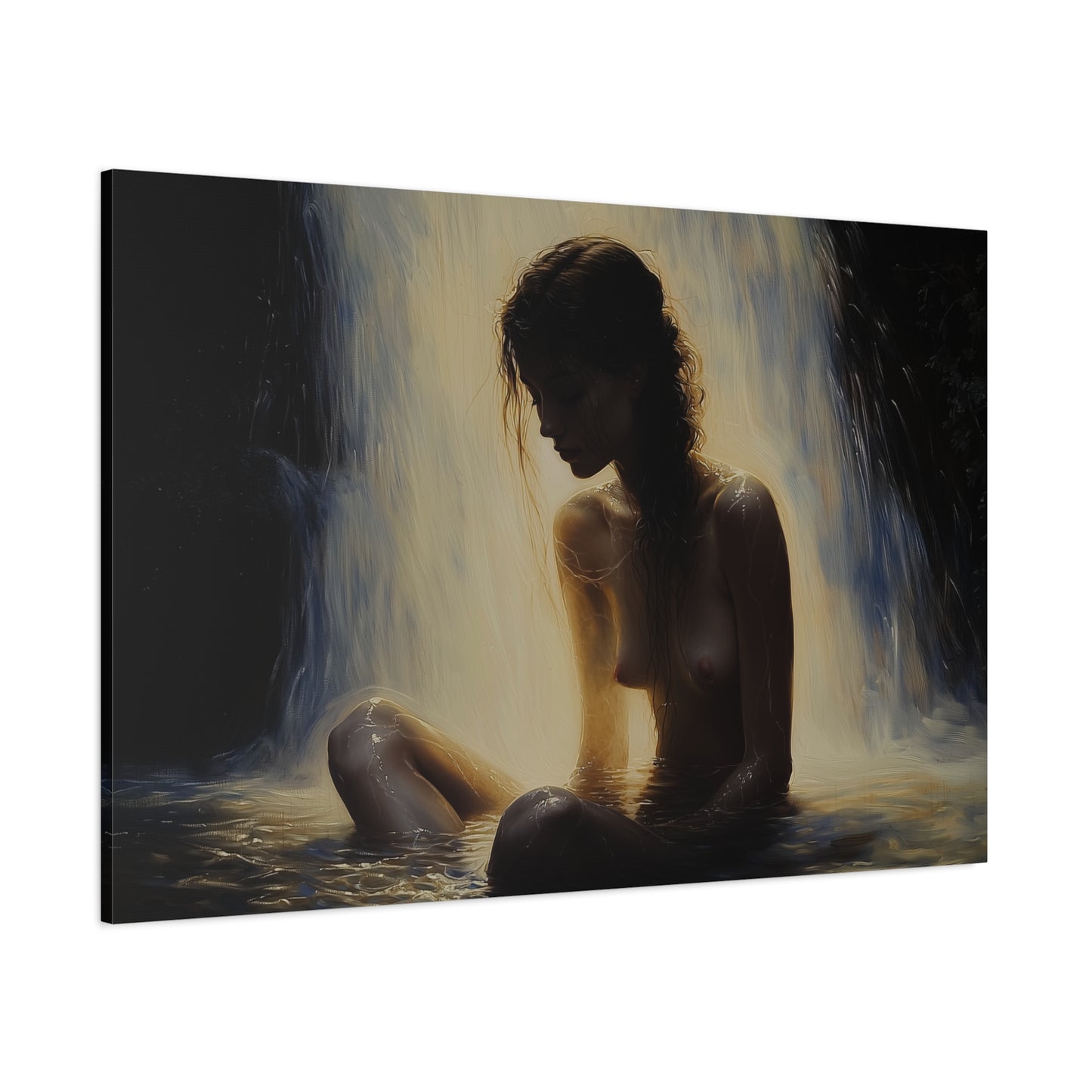 Waterfall Tranquility Canvas Print