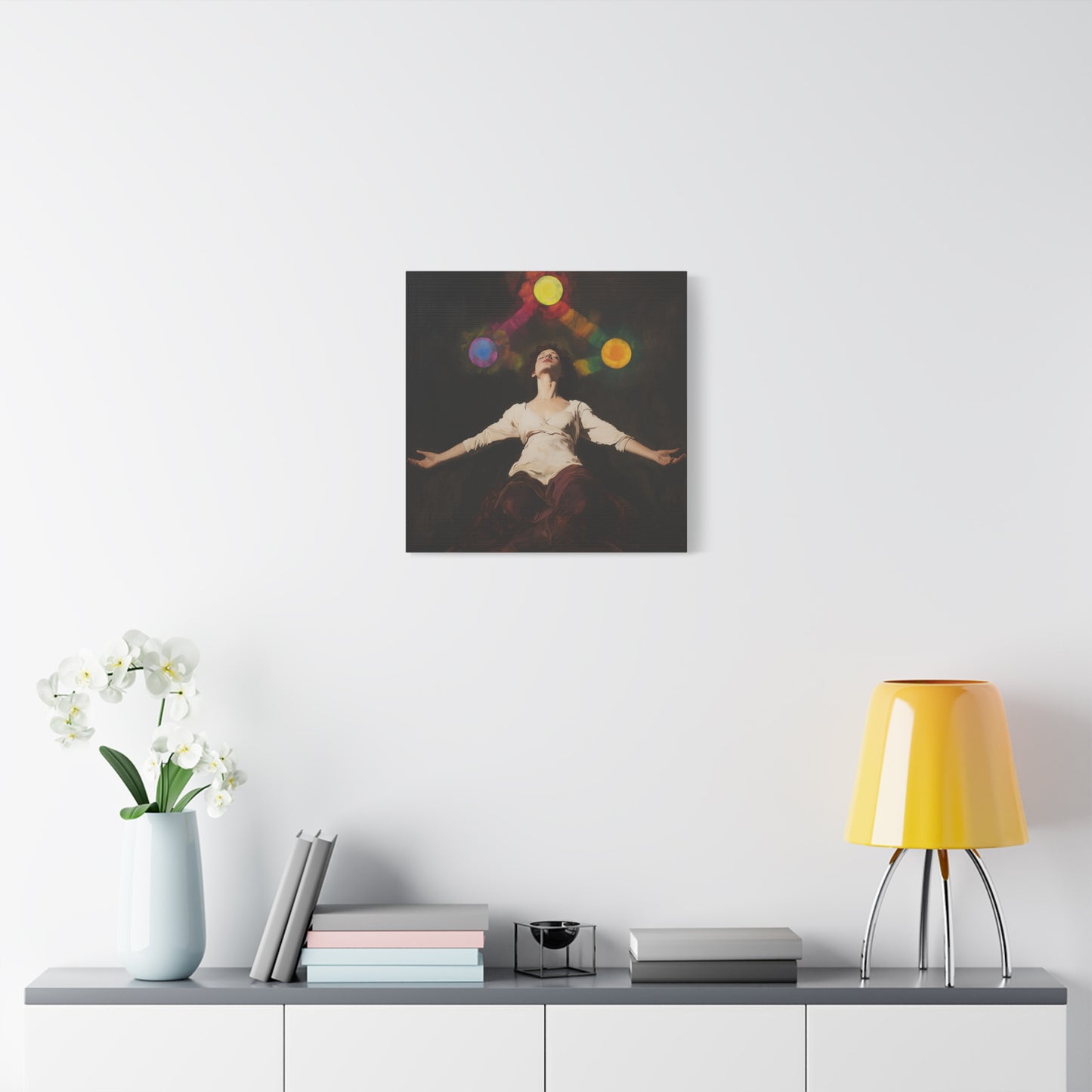 Balance of Spheres Canvas Print