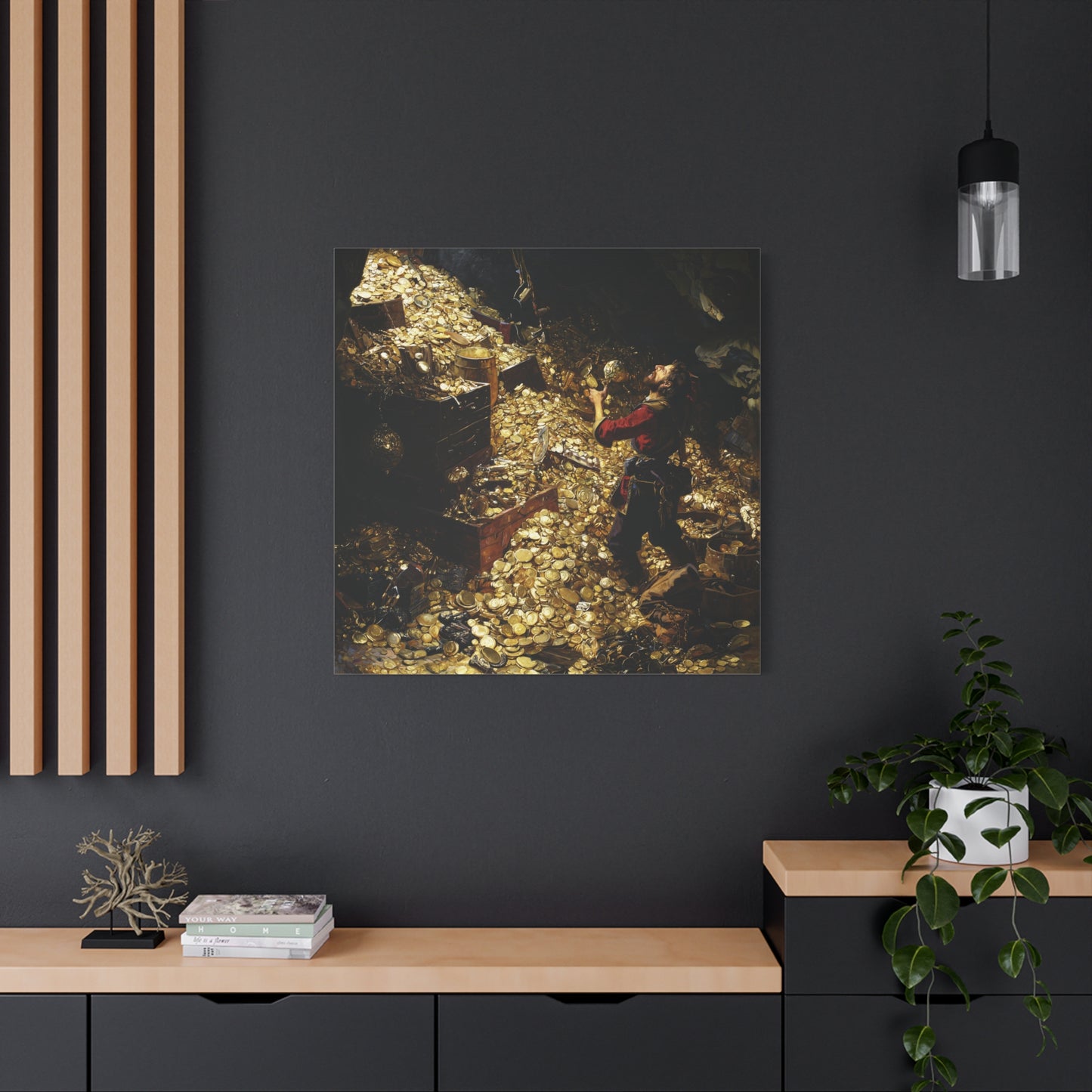 Gaiman's Hoard of Dreams Canvas Print