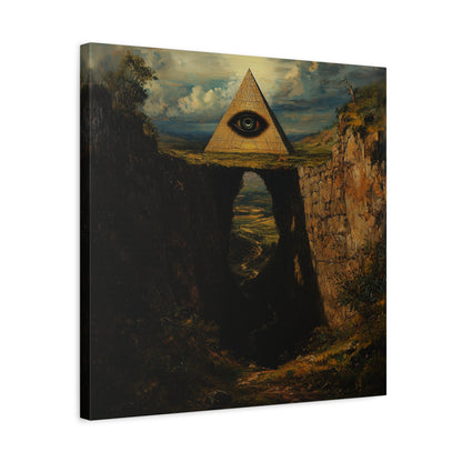 Through the Chasm Canvas Print