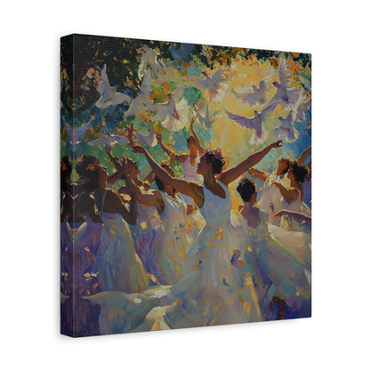 The Dance of Dreams Canvas Print