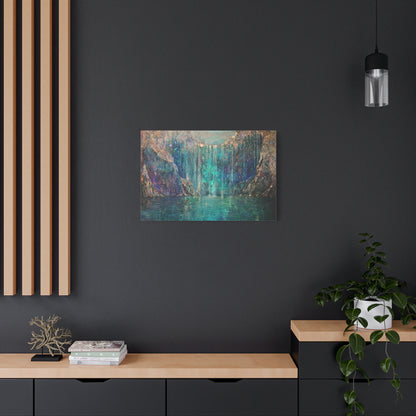 Falling Silence Canvas Print