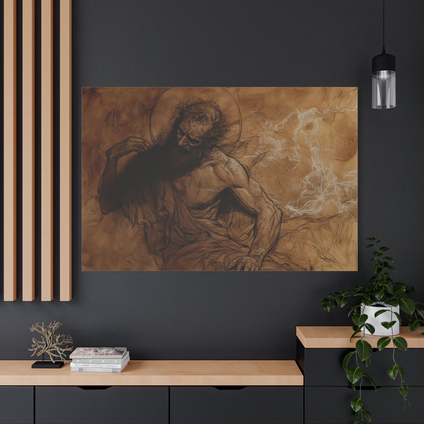 Shroud of Mystery Canvas Print