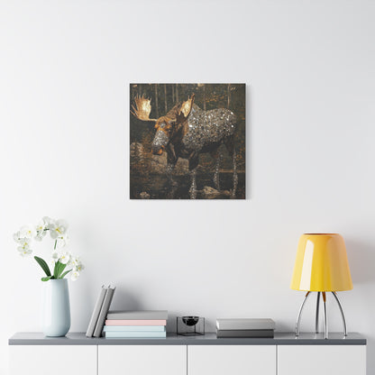 Antlered Lore Canvas Print