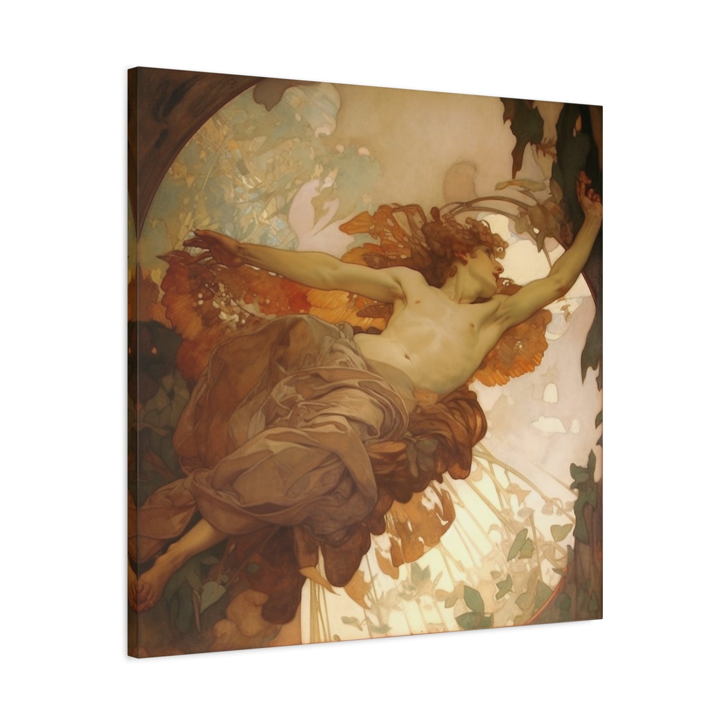 Dreamweaver's Ascent Canvas Print