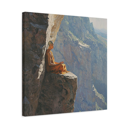 Balance of the Cliff Canvas Print