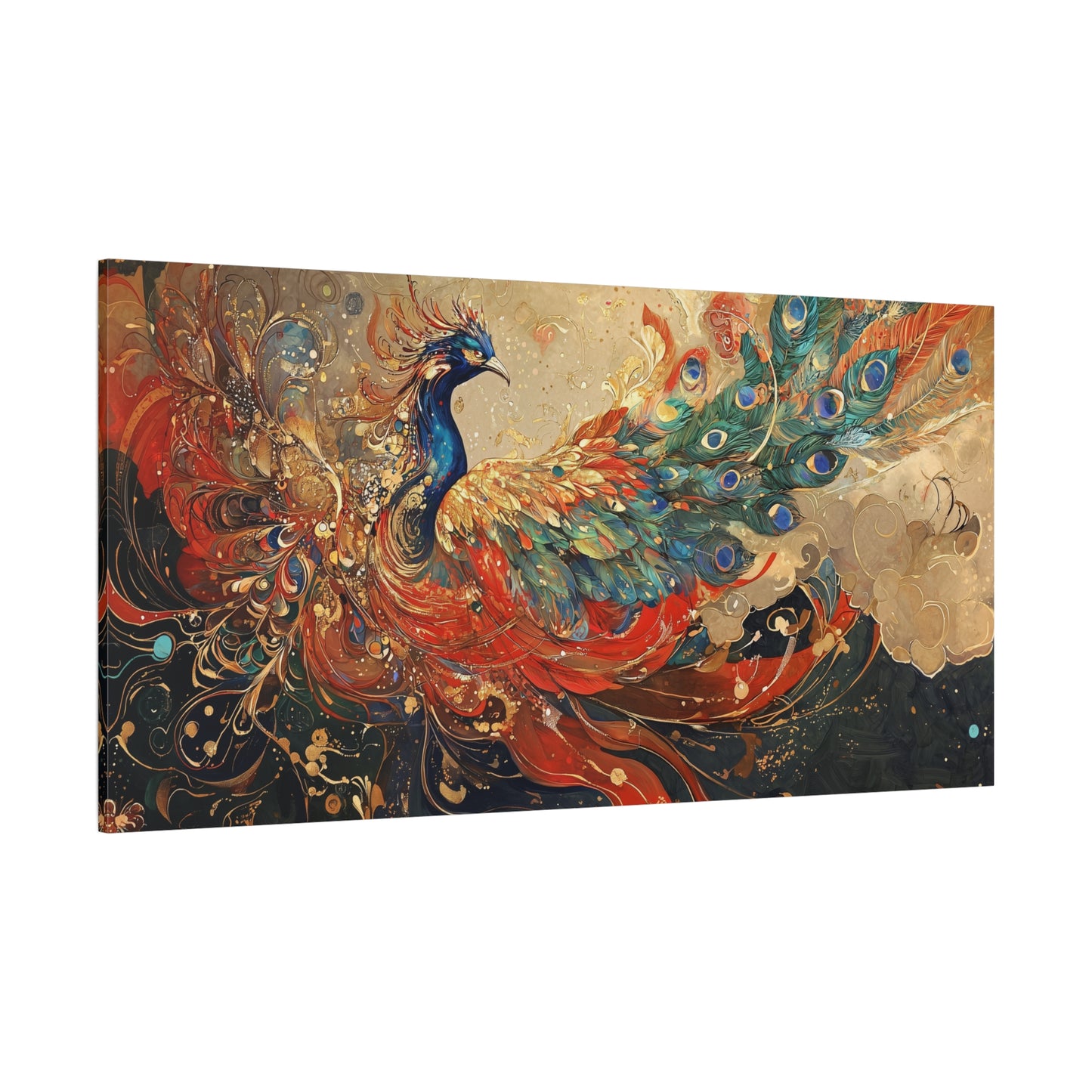 Flight of Fire Canvas Print