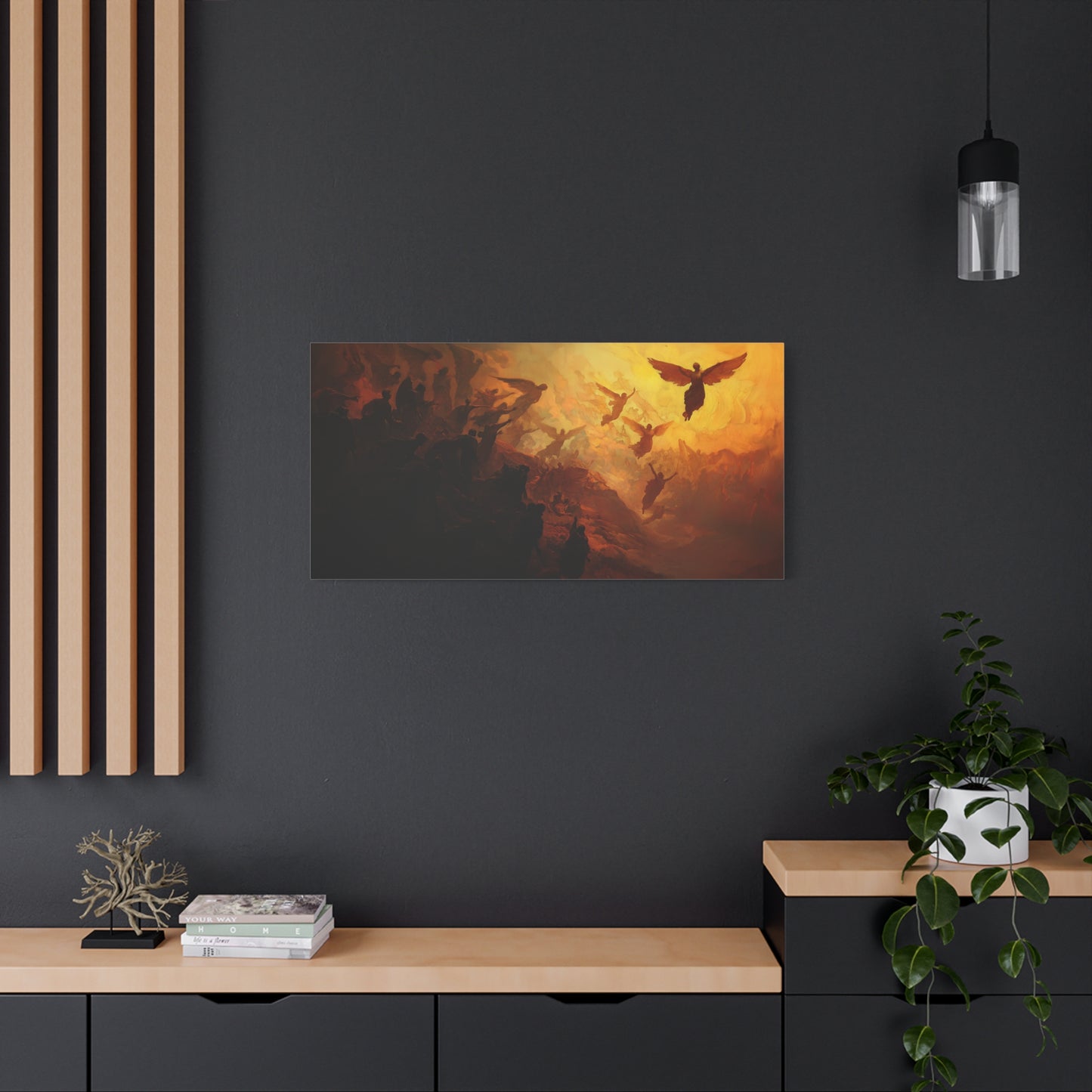 Souls in Flight Canvas Print