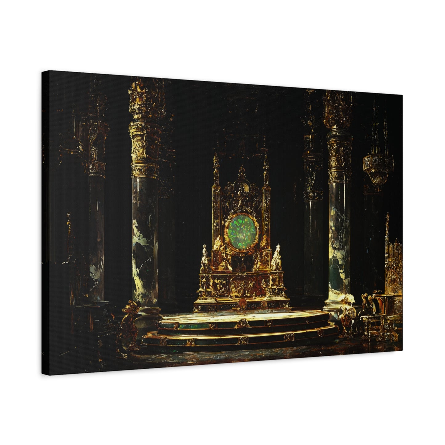 Seat of the Eldar Canvas Print