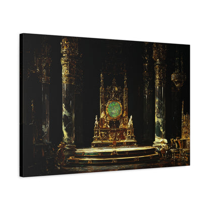 Throne of the Unfathomable Canvas Print